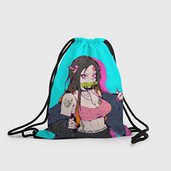 Рюкзак-мешок Стильная Нэезуко, цвет: 3D-принт