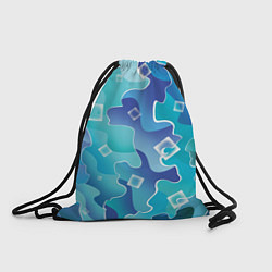 Рюкзак-мешок Вода со льдом, цвет: 3D-принт