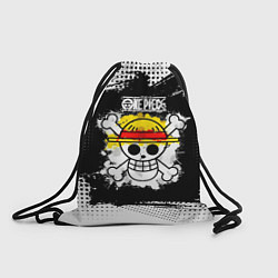 Рюкзак-мешок Весёлый Роджер пиратов Соломенной Шляпы, цвет: 3D-принт
