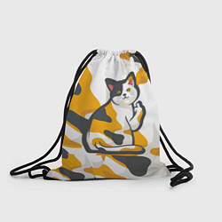 Рюкзак-мешок Котэ, цвет: 3D-принт
