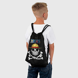 Рюкзак-мешок Пираты Соломенной Шляпы One Piece, цвет: 3D-принт — фото 2