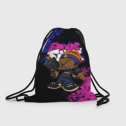 Рюкзак-мешок Black Пико, цвет: 3D-принт