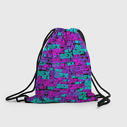 Рюкзак-мешок Neon SEX, цвет: 3D-принт