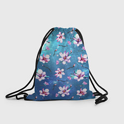 Рюкзак-мешок Вечер с магнолией, цвет: 3D-принт