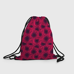 Рюкзак-мешок Красные маки, цвет: 3D-принт