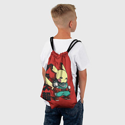 Рюкзак-мешок Аттака Пикачу, цвет: 3D-принт — фото 2