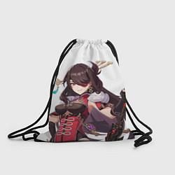 Рюкзак-мешок Бэй Доу из Genshin Impact, цвет: 3D-принт
