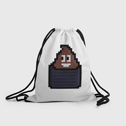 Рюкзак-мешок Смешная какашка, цвет: 3D-принт