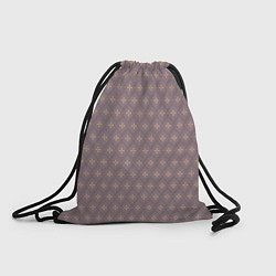 Рюкзак-мешок Тонкие ромбы, цвет: 3D-принт