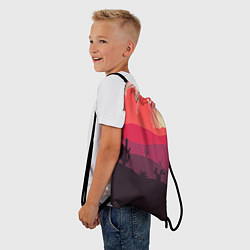 Рюкзак-мешок Пустыня, цвет: 3D-принт — фото 2