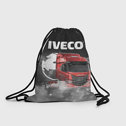 Рюкзак-мешок Iveco truck, цвет: 3D-принт