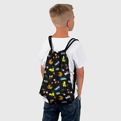 Рюкзак-мешок Итальянский паттерн, цвет: 3D-принт — фото 2