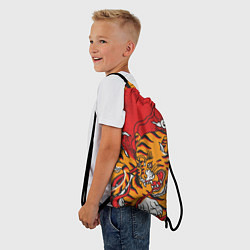 Рюкзак-мешок Год тигра, цвет: 3D-принт — фото 2