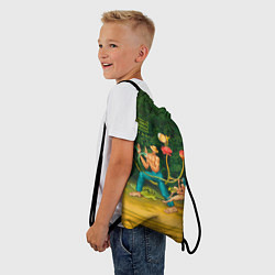 Рюкзак-мешок Мумий Тролль – Лира, цвет: 3D-принт — фото 2