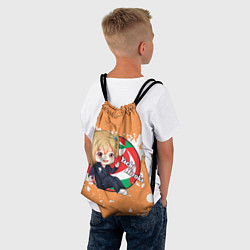 Рюкзак-мешок Yachi Hitoka Haikyu Волейбол Z, цвет: 3D-принт — фото 2