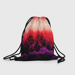 Рюкзак-мешок КРАСНАЯ ОСЕНЬ, цвет: 3D-принт