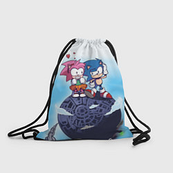 Рюкзак-мешок SONIC AMY ROSE Z, цвет: 3D-принт