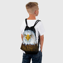 Рюкзак-мешок Белоголовый орлан, цвет: 3D-принт — фото 2