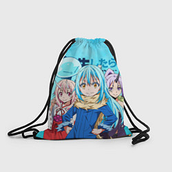 Рюкзак-мешок TenSura, Румиру, Шуна и Шион, цвет: 3D-принт