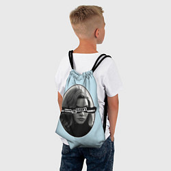 Рюкзак-мешок Королева шахмат, цвет: 3D-принт — фото 2