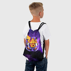 Рюкзак-мешок Пикачу прыжок в молниях, цвет: 3D-принт — фото 2