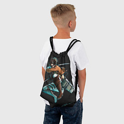 Рюкзак-мешок Атака Титана, цвет: 3D-принт — фото 2