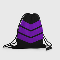 Рюкзак-мешок Три полоски Классика, цвет: 3D-принт