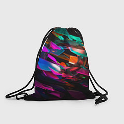 Рюкзак-мешок Стеклянный лед, цвет: 3D-принт