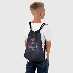 Рюкзак-мешок Космический убийца, цвет: 3D-принт — фото 2