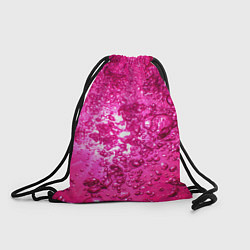 Рюкзак-мешок Розовые Пузырьки, цвет: 3D-принт
