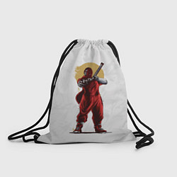 Рюкзак-мешок MICK THOMSON SLIPKNOT СЛИПКНОТ Z, цвет: 3D-принт