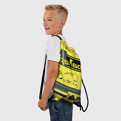 Рюкзак-мешок CS GO YELLOW SKIN, цвет: 3D-принт — фото 2