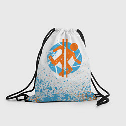 Рюкзак-мешок PORTAL 2, цвет: 3D-принт