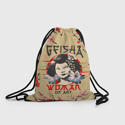 Рюкзак-мешок Гейша Geisha Z, цвет: 3D-принт