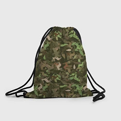 Рюкзак-мешок Лоси в дубовом лесу, цвет: 3D-принт