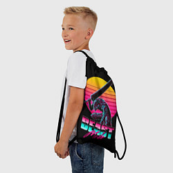 Рюкзак-мешок Берсерк неон, цвет: 3D-принт — фото 2