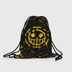 Рюкзак-мешок ONE PIECE PIRATES ВАН ПИС ПИРАТЫ ЖЁЛТЫЙ, цвет: 3D-принт