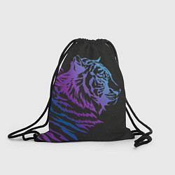 Рюкзак-мешок Tiger Neon, цвет: 3D-принт