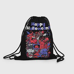 Рюкзак-мешок Монстры на Хеллоуин, цвет: 3D-принт