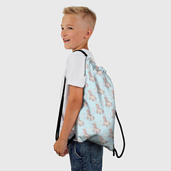 Рюкзак-мешок Маленькие единороги, цвет: 3D-принт — фото 2