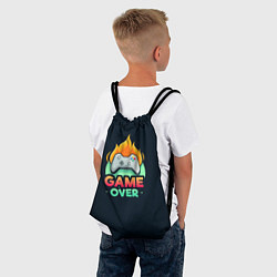 Рюкзак-мешок GamePad Over, цвет: 3D-принт — фото 2