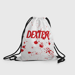 Рюкзак-мешок Dexter logo Декстер брызги крови, цвет: 3D-принт
