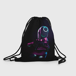 Рюкзак-мешок Круг с оружием, цвет: 3D-принт