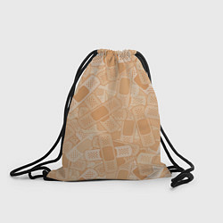 Рюкзак-мешок Просто пластыри, цвет: 3D-принт