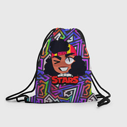 Рюкзак-мешок Meg из игры Brawl Stars, цвет: 3D-принт