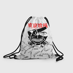 Рюкзак-мешок TOKYO GHOUL 1000-7, цвет: 3D-принт