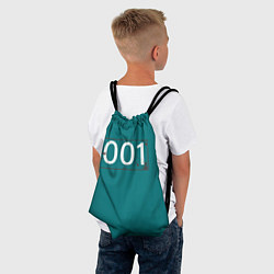 Рюкзак-мешок Игрок в кальмара 001, цвет: 3D-принт — фото 2