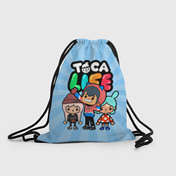 Рюкзак-мешок Toca Life World, цвет: 3D-принт