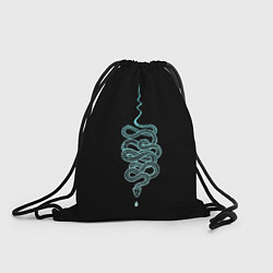 Рюкзак-мешок Вьющаяся змея, цвет: 3D-принт