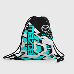 Рюкзак-мешок Mazda Мазда, цвет: 3D-принт